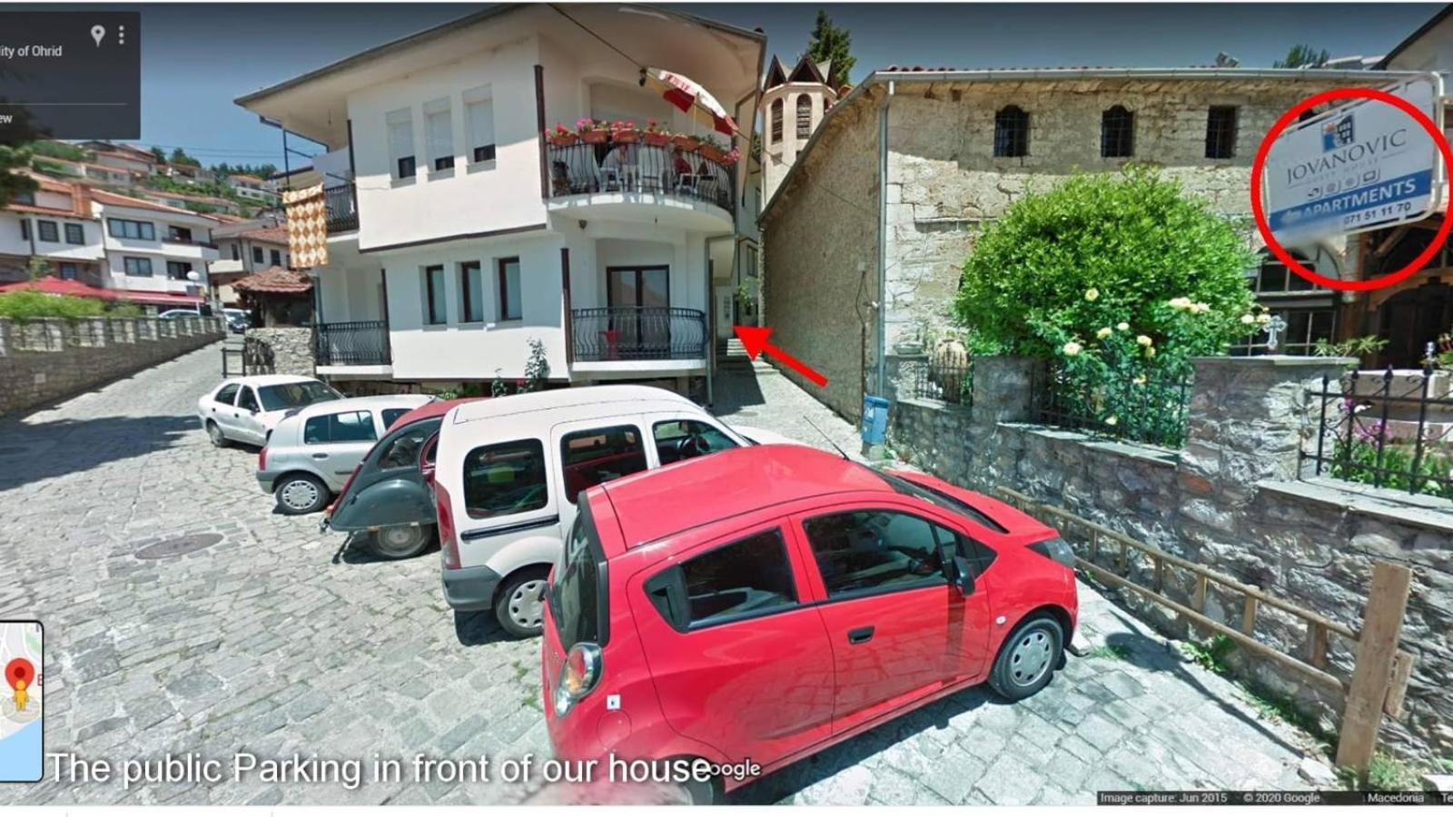 Jovanovic Guest House Ohrid Exteriör bild